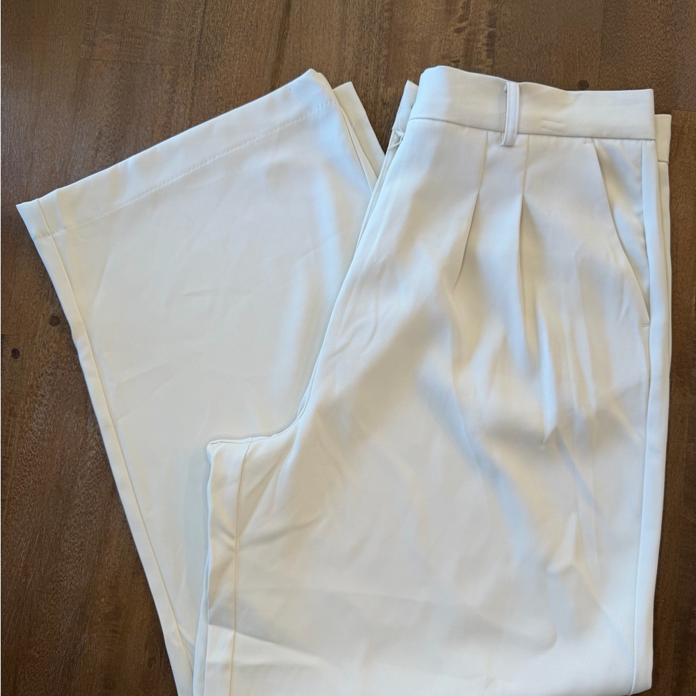French Connection Women's White Trousers